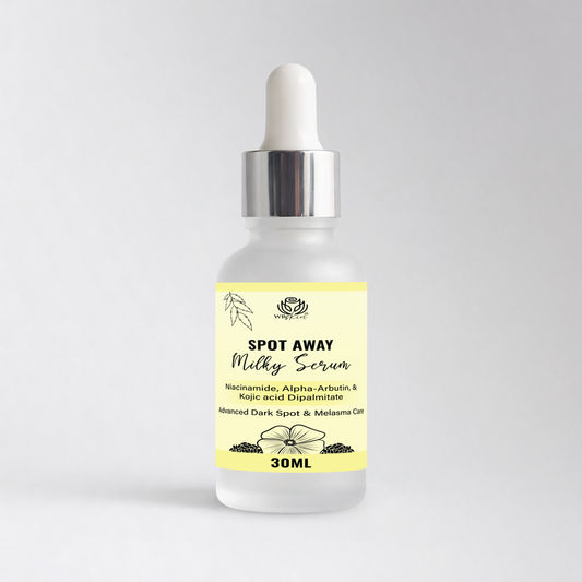 Spot Away Milky Serum – Dark Spot & Melasma Correcting Serum with Niacinamide, Alpha Arbutin & Kojic Acid (30ml)