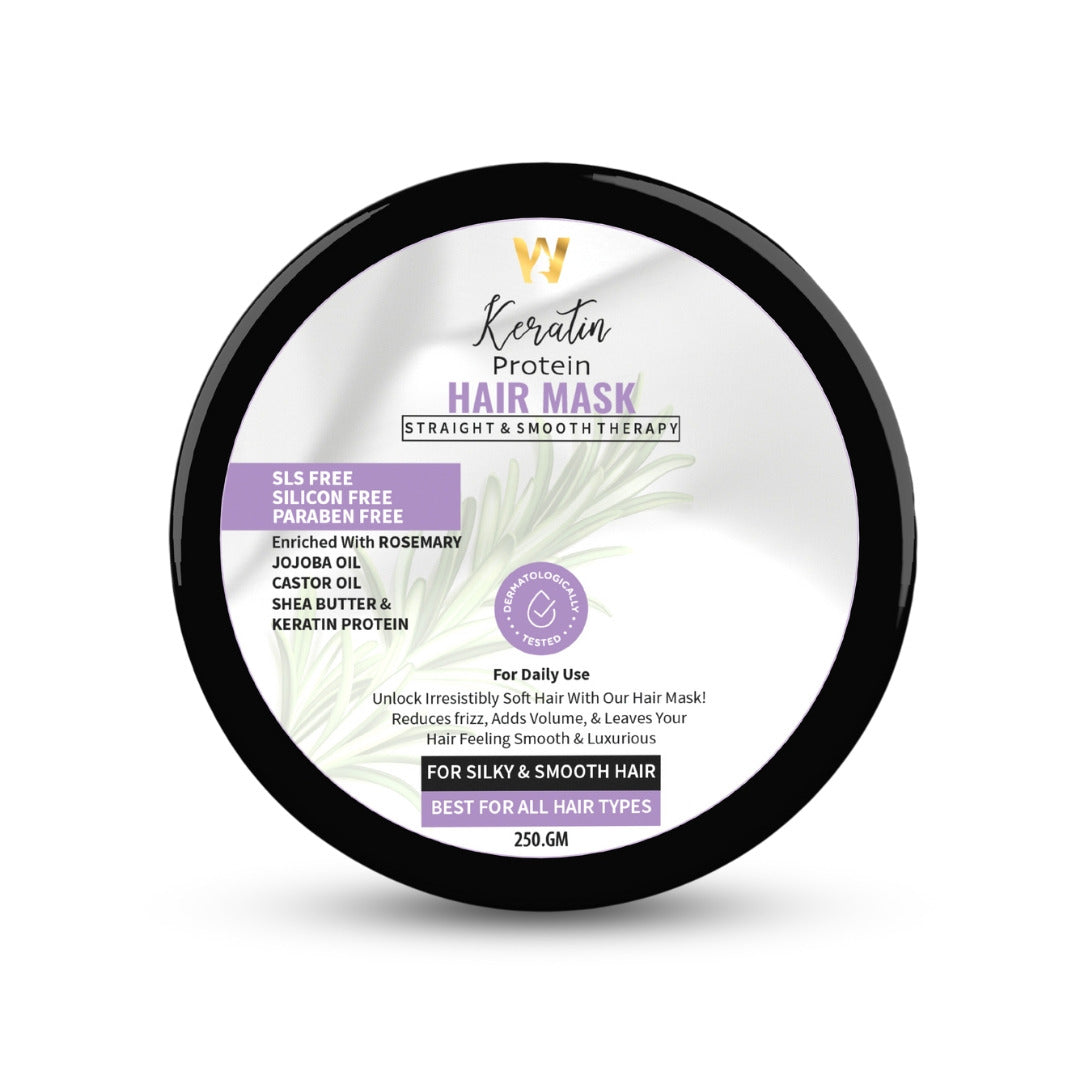 Keratin Protein Hair Care Kit – Shampoo, Conditioner & Hair Mask