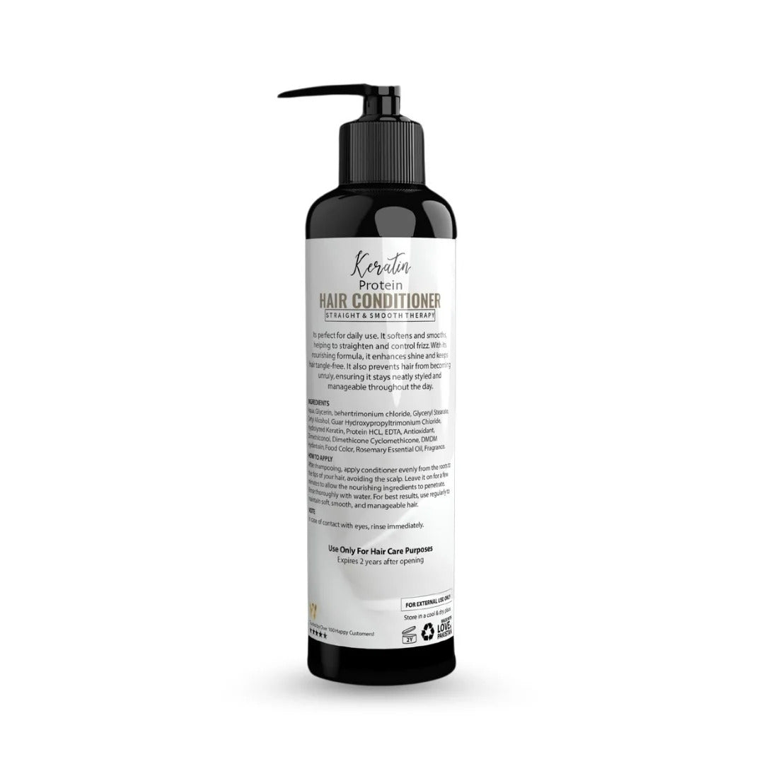 Keratin Protein Hair Care Kit – Shampoo, Conditioner & Hair Mask