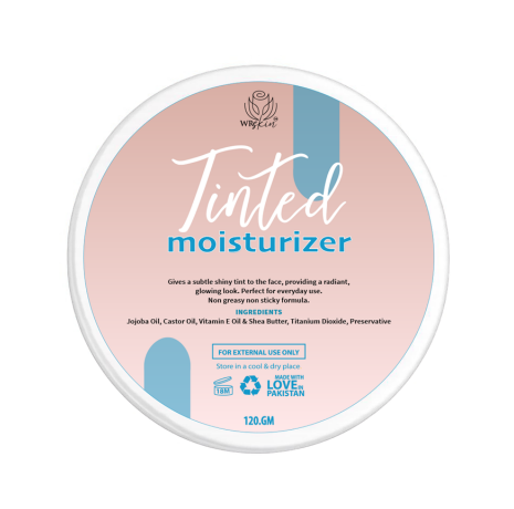 Tinted Moisturizer Hydrating Glow Face Cream with Vitamin E (120g)