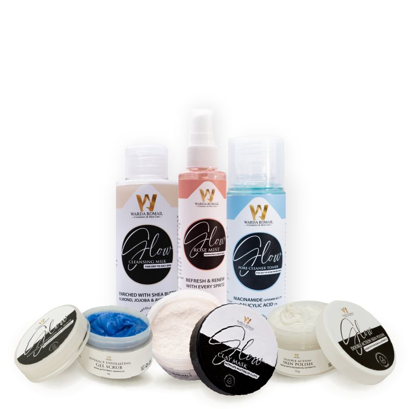 Glow Facial Kit for Oily to Acne-Prone Skin Deep Clean & Oil Control Care
